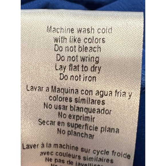 Code Happy Women's Pullover Workwear/Active Wear Top Long Sleeve blue Size S - Picture 8 of 8